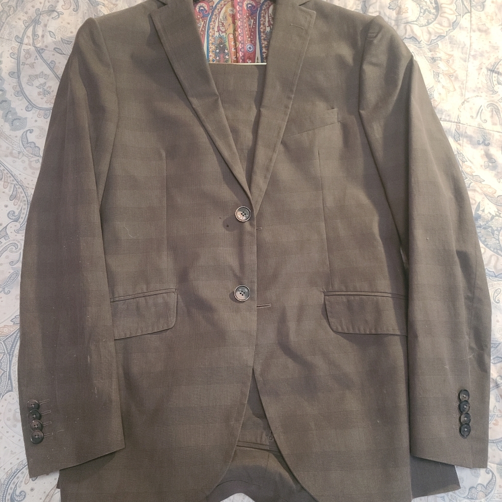 etro cotton suit